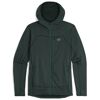 Vigor Grid Fleece Full Zip Hoodie - Bluza polarowa meska