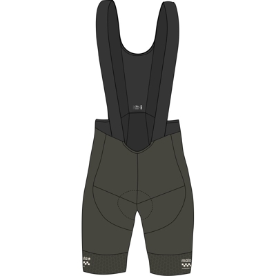 Maloja - PushbikersM. SQlab Pants 1/2 - Spodenki kolarskie z szelkami rowerowe męskie