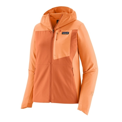 Patagonia - W's R1 CrossStrata Hoody - Chaqueta softshell - Mujer