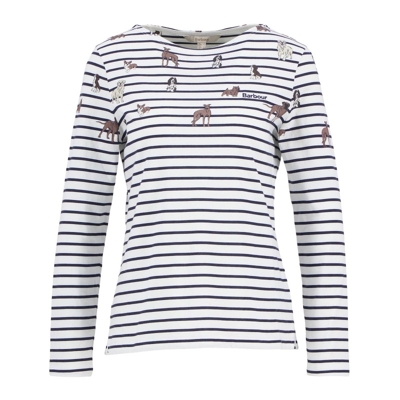 Barbour - Bradley Print Top - T-shirt - Women's