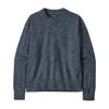 Recycled Wool Crewneck Sweater - Sweter damskie