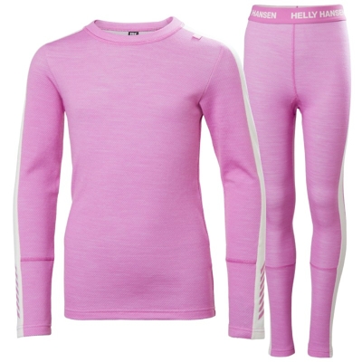 Helly Hansen - Jr Lifa Merino Midweight Set - Merino base layer - Kid's