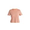 Merino 150 Tech Lite III SS Crop Tee - Merino-t-paidat - Naiset