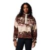 Helvetia II Printed Cropped Half Snap - Fleece jacket - Women's