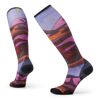Ski Zero Cushion Floral Field Print OTC Socks - Ski socks - Women's