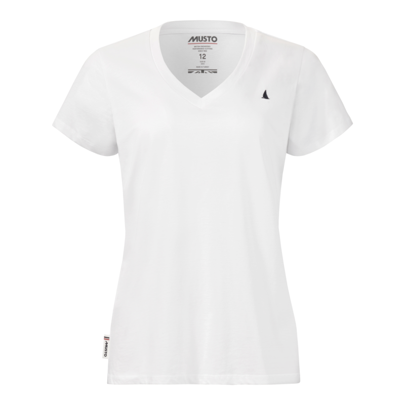 W Original V Neck SS Tee - T-shirt - Dames