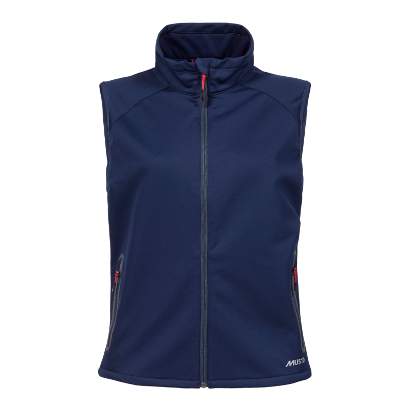 W Ess Softshell Gilet - Dámská softshellová vesta bez rukávů