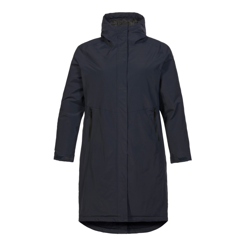 W Corsica Pl Longline Parka - Parka - Dam