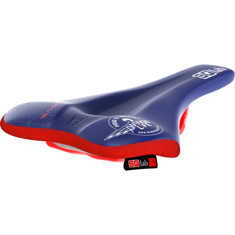 SQlab 611 Ergowave® active 2.1 ltd. Wings for Life - Fietszadel | Hardloop