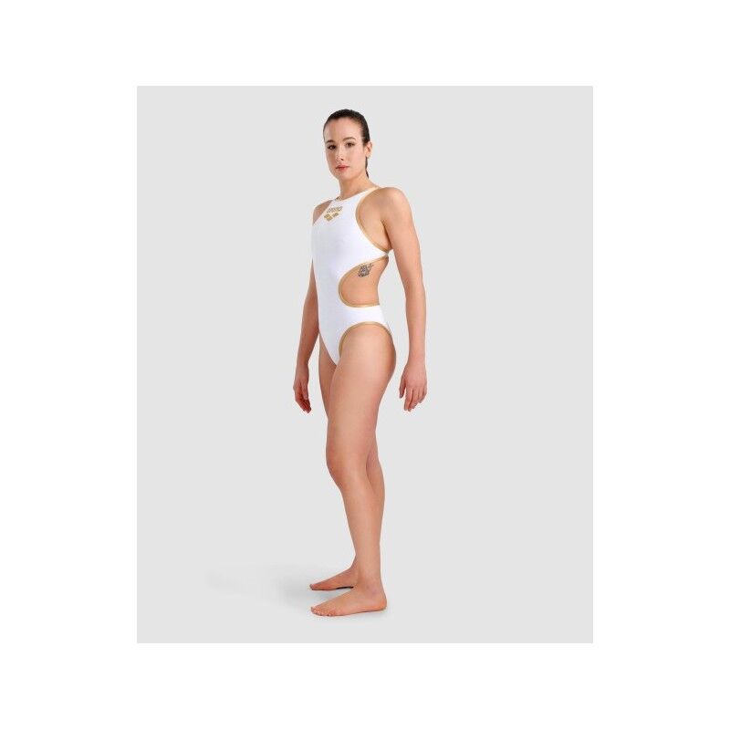 Arena Arena One Biglogo One Piece - Badpak voor dames | Hardloop