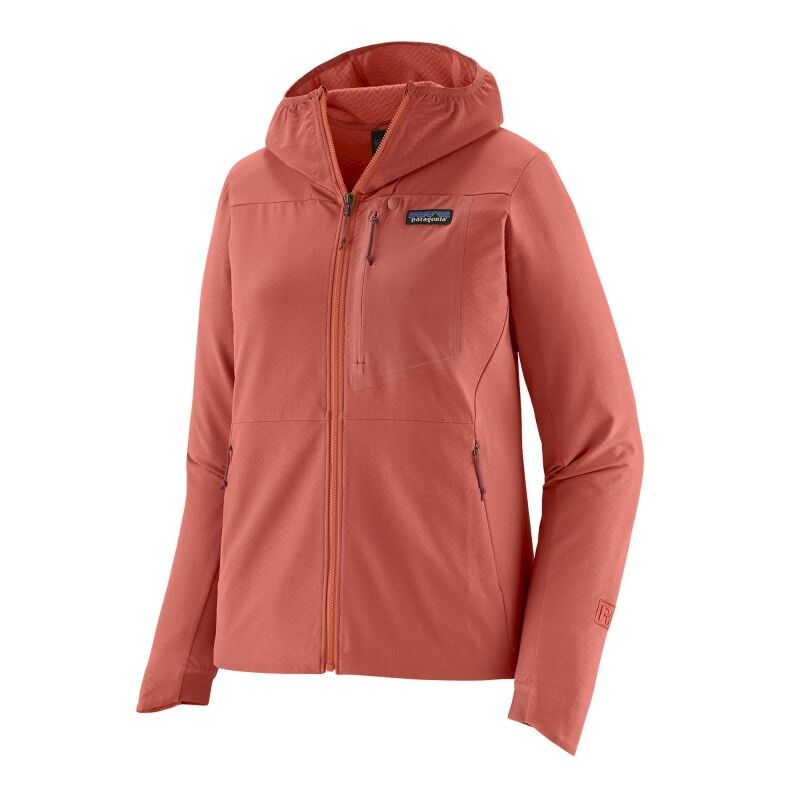 W's R1 CrossStrata Hoody - Softshelljack - Dames