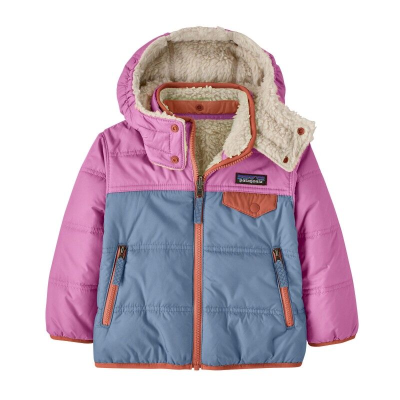 Patagonia Baby Reversible Tribbles Hoody - Dunjacka Barn