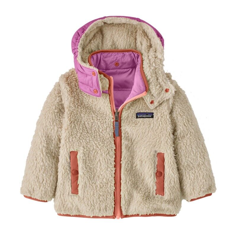 Patagonia Baby Reversible Tribbles Hoody - Dunjacka Barn