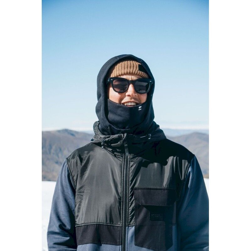 Mons Royale Decade Merino Fleece Hood - Stormhuva | Hardloop