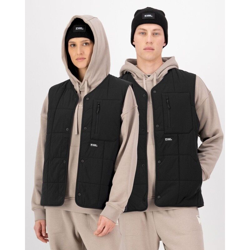 Mons Royale Stacker Merino Insulated Vest - Bezrękawnik puchowy z wełny merino | Hardloop