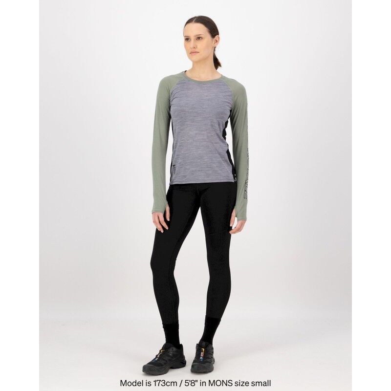 Mons Royale Bella Merino Long Sleeve - Merinotröja - Dam | Hardloop