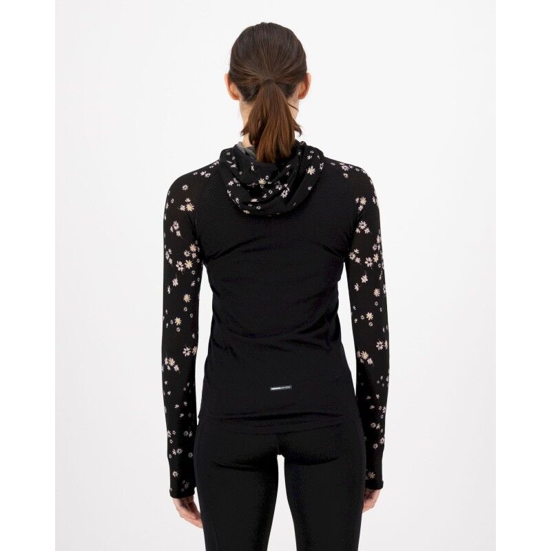 Mons Royale Bella Merino Long Sleeve Hood - Merinowolltrikot - Damen | Hardloop
