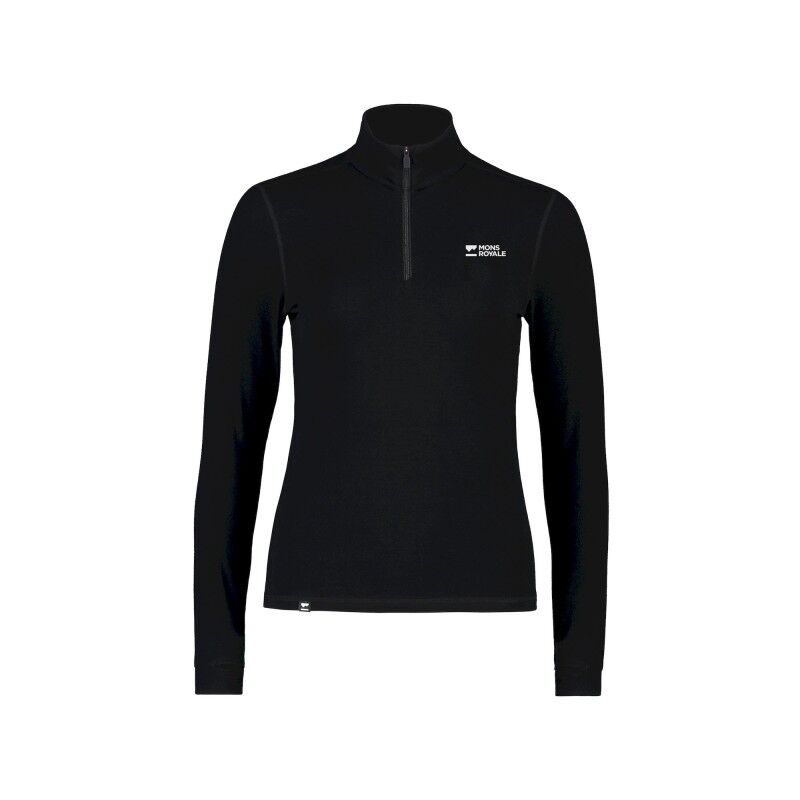 Mons Royale Cascade Merino Flex 1/4 Zip - Merinouldtrøj - Damer | Hardloop