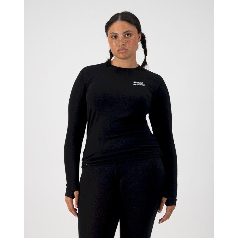 Mons Royale Cascade Merino Flex Long Sleeve - Merinowolltrikot - Damen | Hardloop