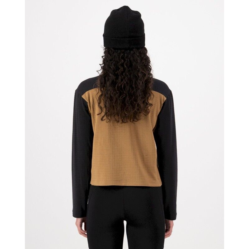 Mons Royale Offgrid Merino Fleece Long Sleeve - Merino Fleecevest - Dames | Hardloop