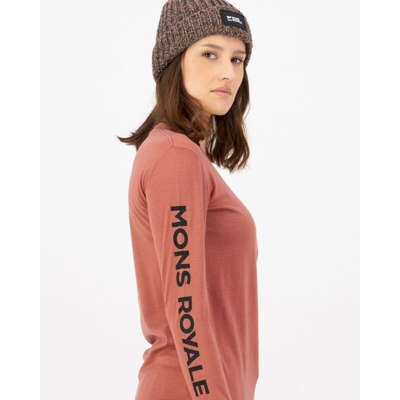 Mons Royale Yotei Classic Merino Long Sleeve - Merinoshirt - Dames | Hardloop