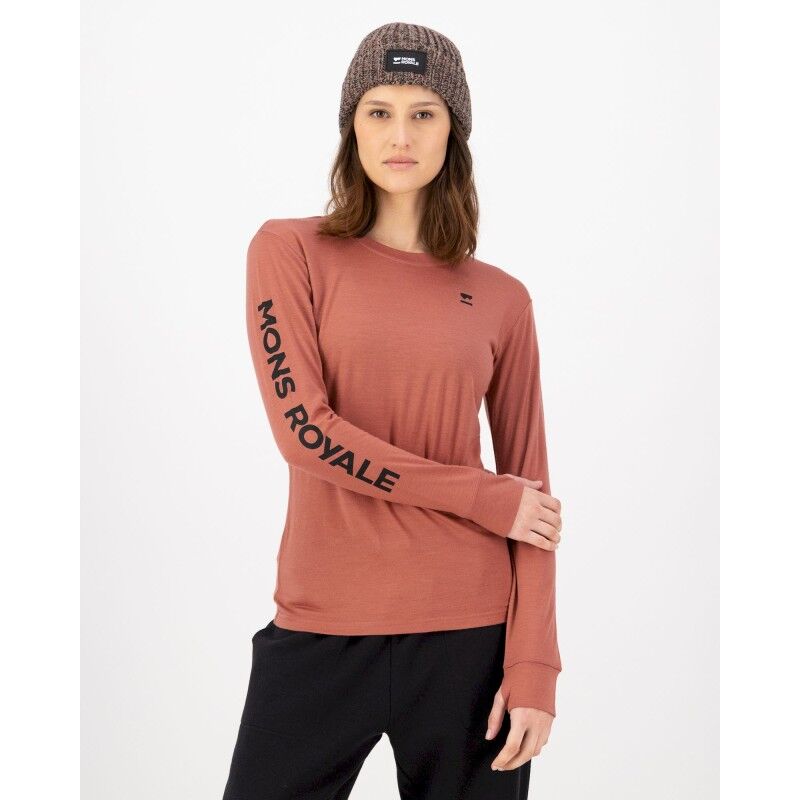 Mons Royale Yotei Classic Merino Long Sleeve - Merino-t-paidat - Naiset | Hardloop