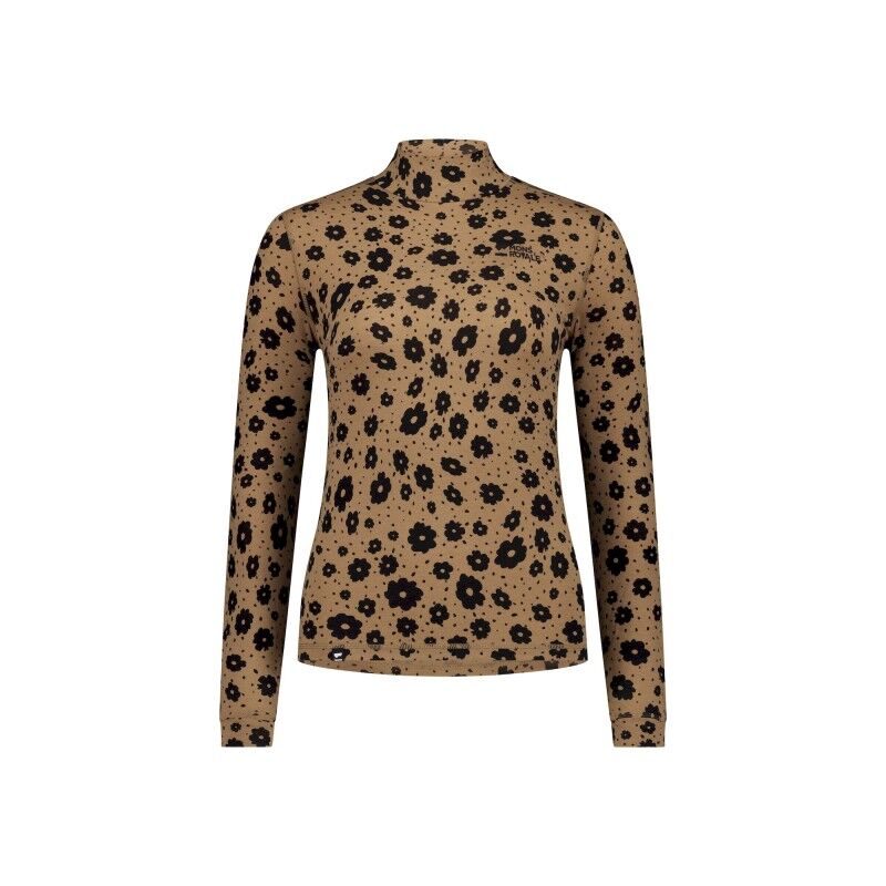 Cascade Merino Flex Mock Neck Long Sleeve - Merinouldtrøj - Damer