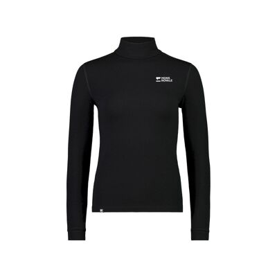 Cascade Merino Flex Mock Neck Long Sleeve - Swetry z wełny merynosa damski