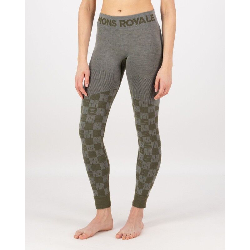 Ascender Merino Seamless Legging - Merinovillaiset Lämpösukkahousut - Naiset