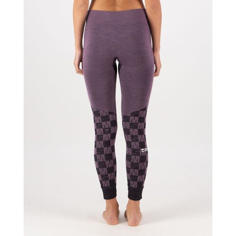 Mons Royale Ascender Merino Seamless Legging - Merino wool Thermal Tight - Women's | Hardloop