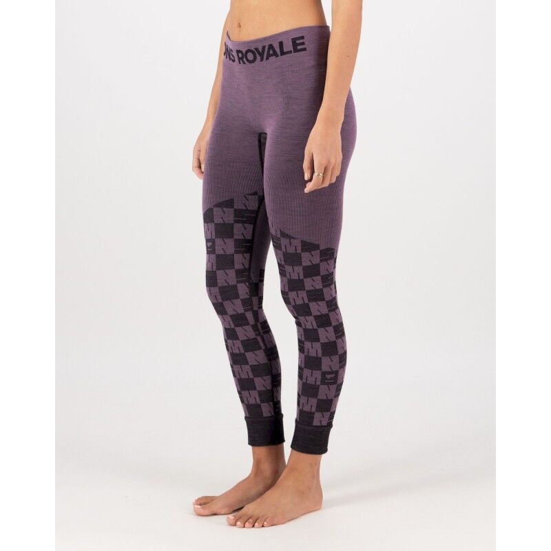 Mons Royale Ascender Merino Seamless Legging - Merino wool Thermal Tight - Women's | Hardloop