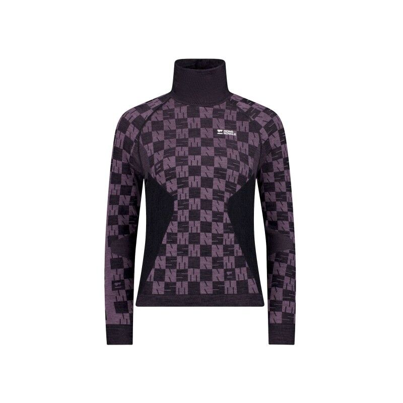 Ascender Merino Seamless Mock Neck Long Sleeve - Jersey de lana merino - Mujer