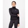 Mons Royale Ascender Merino Seamless Mock Neck Long Sleeve - Merinovillapaidat - Naiset | Hardloop