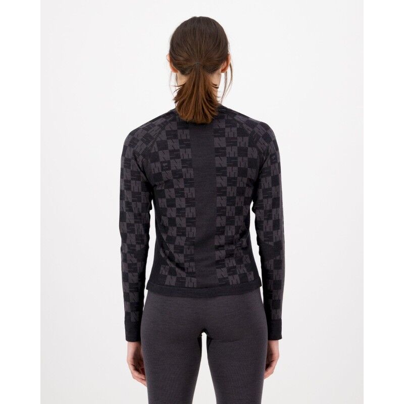Mons Royale Ascender Merino Seamless Long Sleeve - Merinouldtrøj - Damer | Hardloop