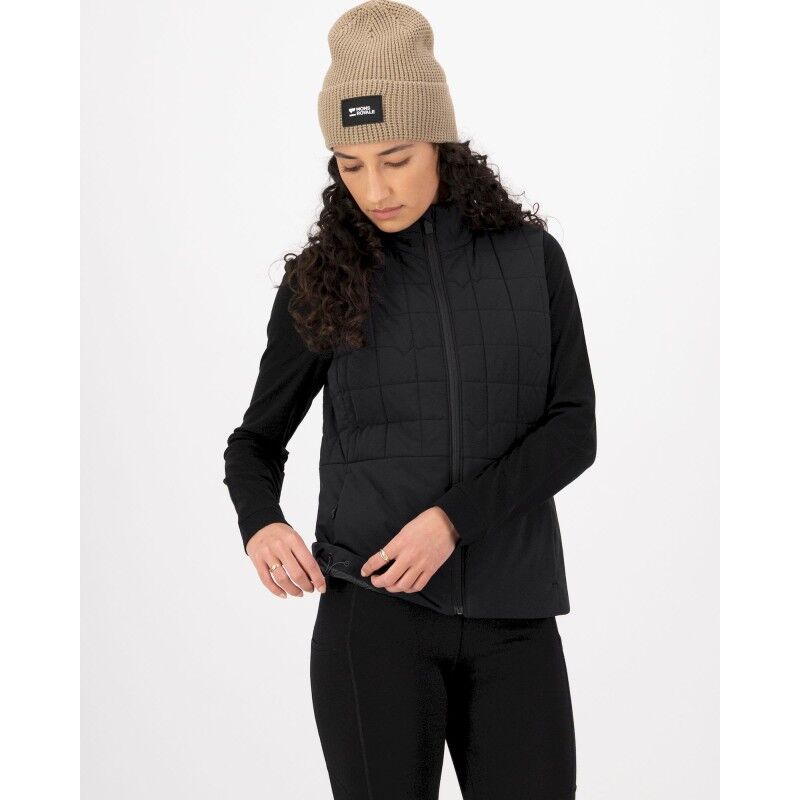 Mons Royale Canyon Merino Insulated Vest - Hihaton merinovillainen untuvatakki - Naiset | Hardloop
