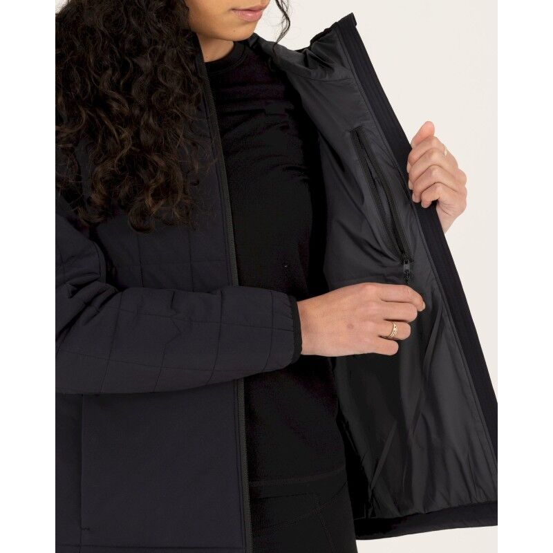 Mons Royale Canyon Merino Insulated Hooded Jacket - Doudoune en laine mérinos femme | Hardloop