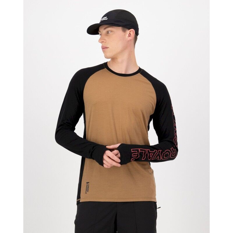 Mons Royale Temple Merino Long Sleeve - Merino Wool Jersey - Men's | Hardloop