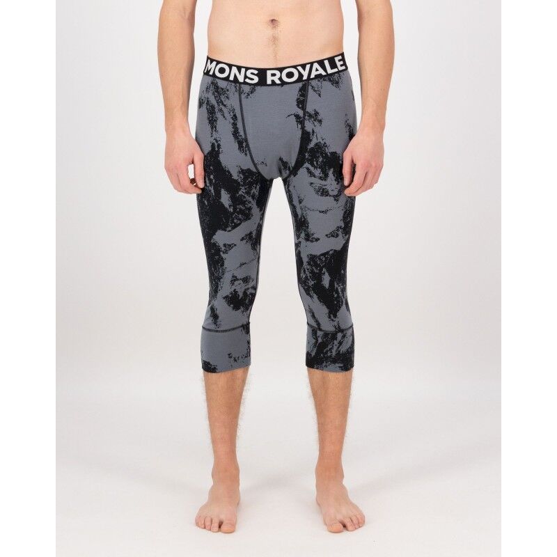 Cascade Merino Flex 3/4 Legging - Collant térmico de lã merino homem