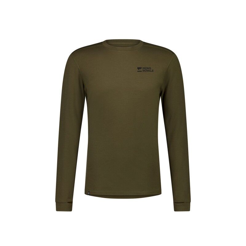 Cascade Merino Flex Long Sleeve - Maillot thermique laine mérinos homme