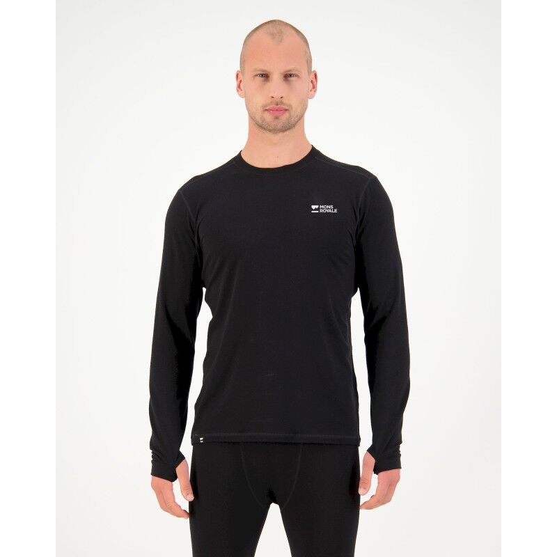 Mons Royale Cascade Merino Flex Long Sleeve - Camisola térmica de lã merino homem | Hardloop