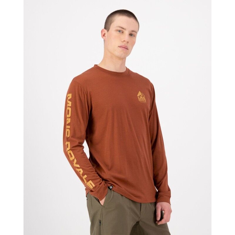 Mons Royale Icon Long Sleeve - T-shirt en laine mérinos homme | Hardloop