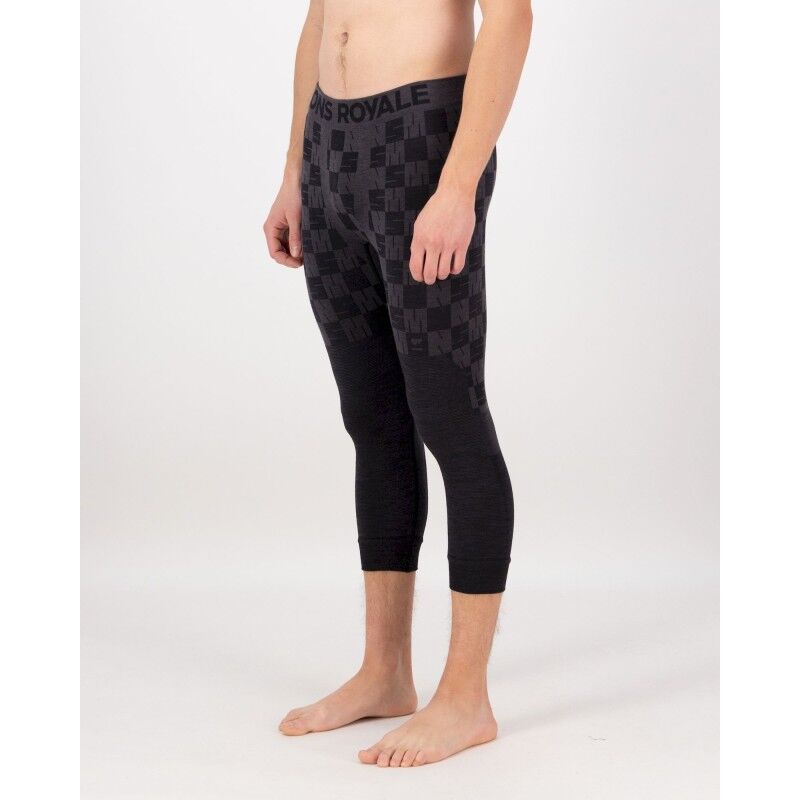 Mons Royale Ascender Merino Seamless Legging - Merino wool Thermal Tight - Men's | Hardloop