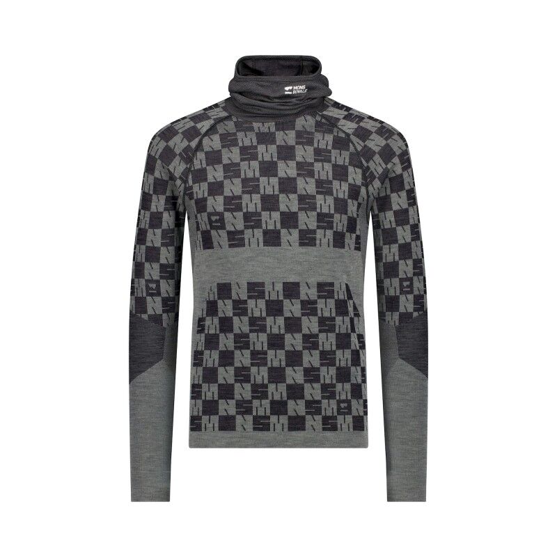 Ascender Merino Seamless Hooded Long Sleeve - Merino Wool Jersey - Men's