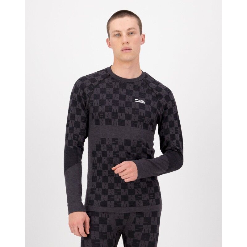 Mons Royale Ascender Merino Seamless Long Sleeve - Pánské Merinoové Trička | Hardloop