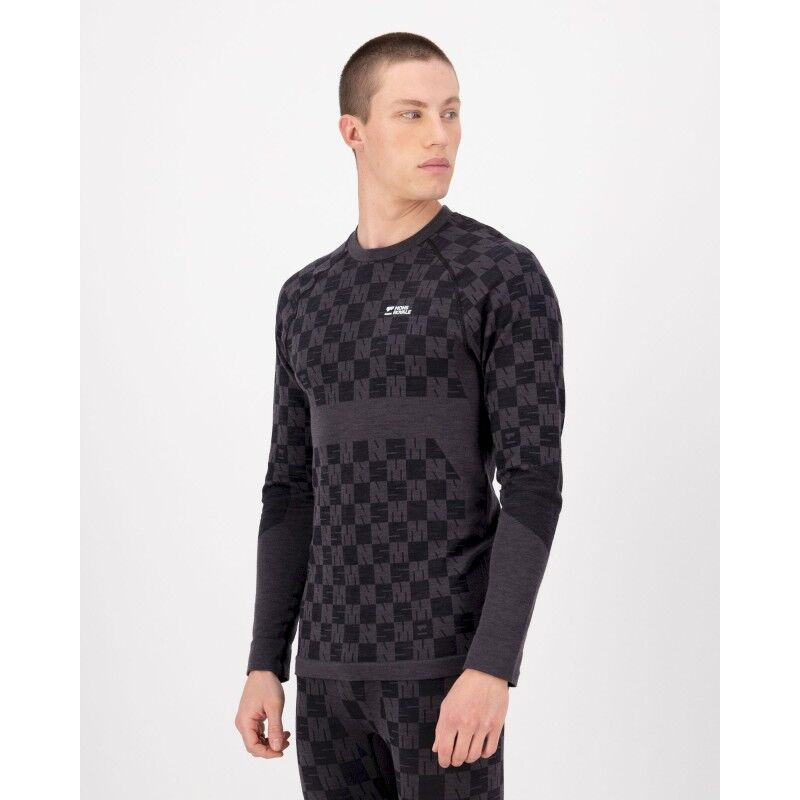 Mons Royale Ascender Merino Seamless Long Sleeve - Merinowolltrikot - Herren | Hardloop