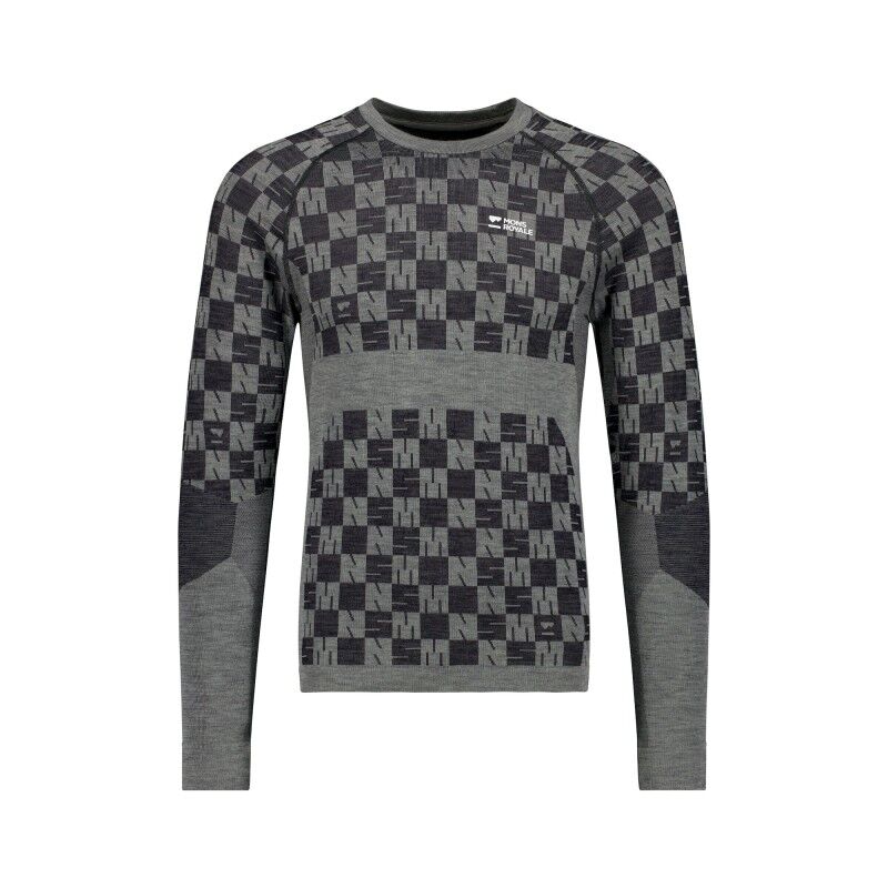 Ascender Merino Seamless Long Sleeve - Merino Wollen Shirt - Heren