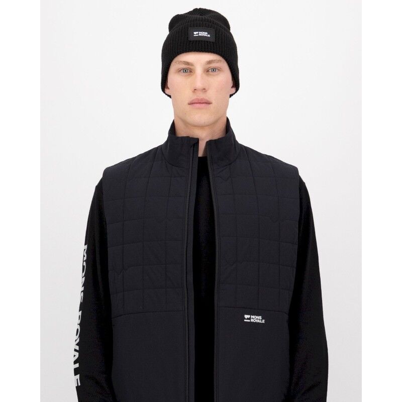 Mons Royale Canyon Merino Insulated Vest - Sleeveless merino wool down jacket - Men's | Hardloop