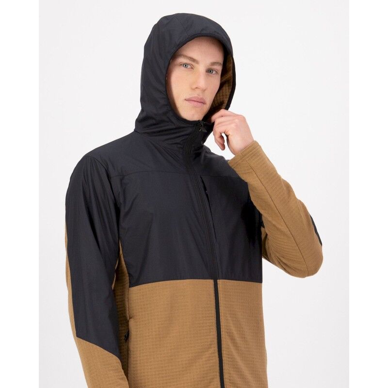 Mons Royale Offgrid Merino Fleece Wind Jacket - Polaire en laine mérinos homme | Hardloop