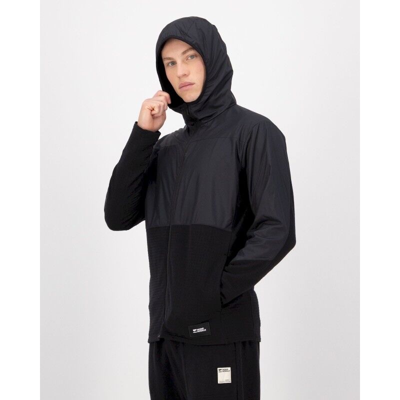Mons Royale Offgrid Merino Fleece Wind Jacket - Merino Fleece jacket - Men's | Hardloop