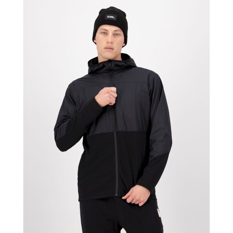 Mons Royale Offgrid Merino Fleece Wind Jacket - Merino Fleece jacket - Men's | Hardloop